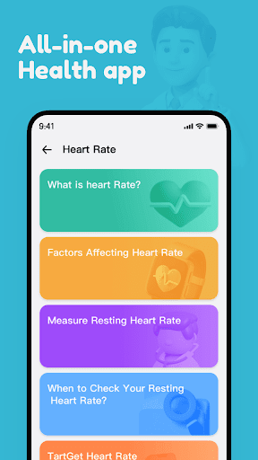 Screenshot of Blood Pressure App