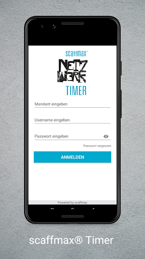Android application scaffmax® Timer screenshort