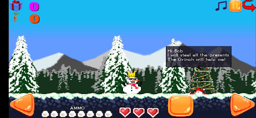 Android application Bob the Snowman screenshort