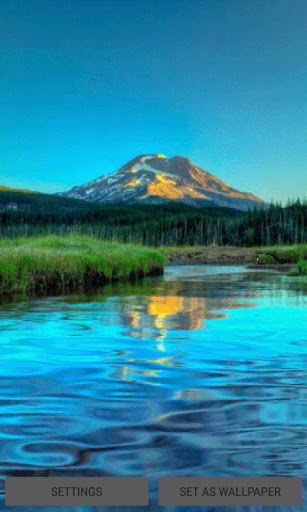 Lake Mountain Live Wallpaper Screenshot 1 - AppWisp.com