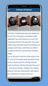 Huawei Watch GT 2 Pro Guide