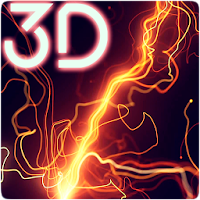 Flow Particles 3D Live Wallpap