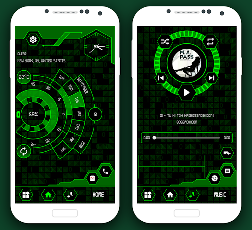 High Style Launcher 3 Screen 3