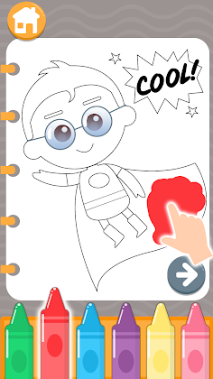Baby Superhero Mega Phone - Screenshot 2