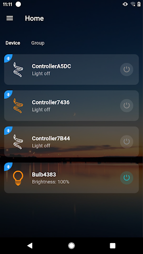 Android application Becoolight screenshort