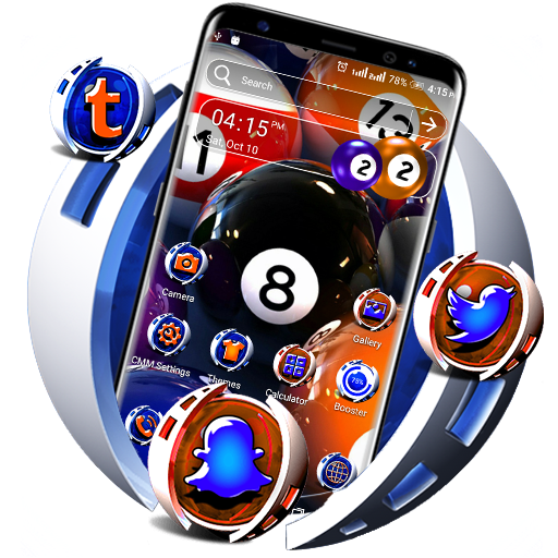 Snooker Ball Launcher Theme logo
