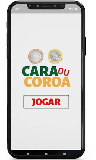 Android application Cara Ou Coroa screenshort