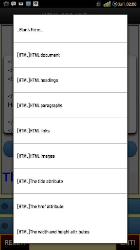 Html Css JS Tester + Example Screen 2