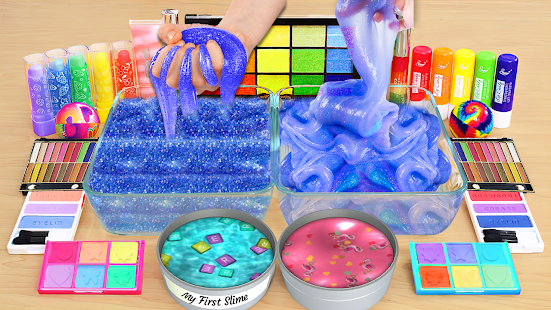 DIY Makeup Slime Simulator 1.2 APK screenshots 2