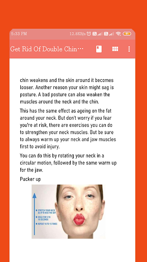 Get Rid Of Double Chin Naturally