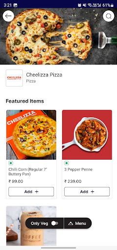 EatVeg by Cheelizza Screen 2