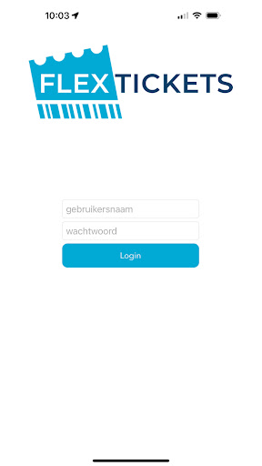 Android application Flextickets screenshort