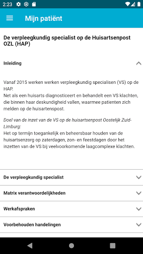 HOZL Werkafspraken Screen 3