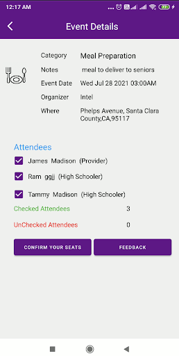 Android application Gen3 Provider screenshort