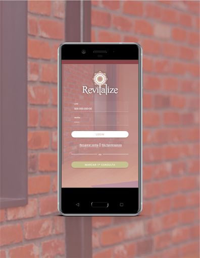 Android application Revitalize screenshort