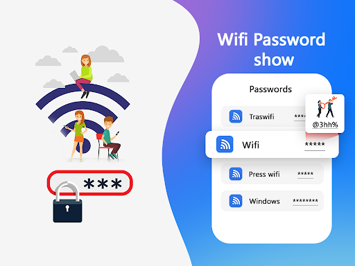 Android application WIFI Password Show All WIFI screenshort