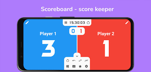 Android application Scoreboard - Track score screenshort