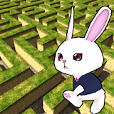 Rabbit explore the 3D maze!! icon