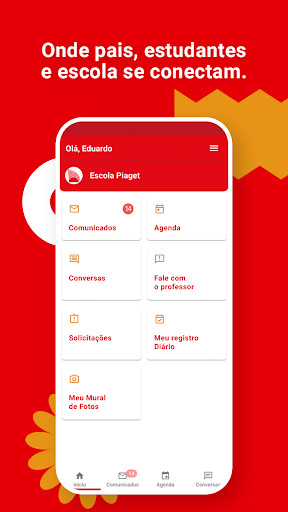 Android application Escola Piaget Guará screenshort