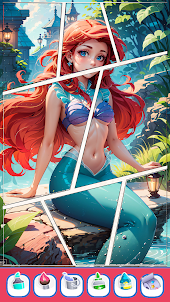 Mermaid Coloring Games Sanrio