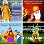 Cover Image of ดาวน์โหลด Sikh Festivals:Greeting, Photo Frames, GIF, Quotes 2.0.51 APK