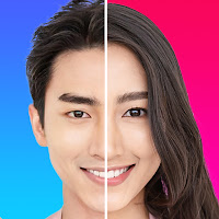 FaceLab 顔加工 アプリ、 女性化アプリ、顔合成アプリ