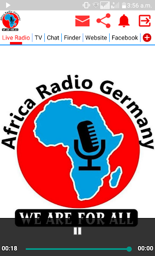 Android application Africa Radio Germany screenshort