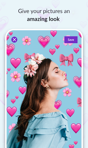 Android application Emoji Background screenshort