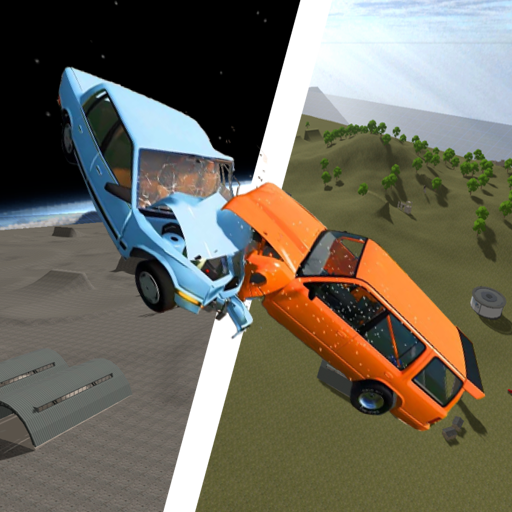 Space Car Crash Simulator  Icon