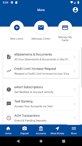 Circle Federal Credit Union Screen 3