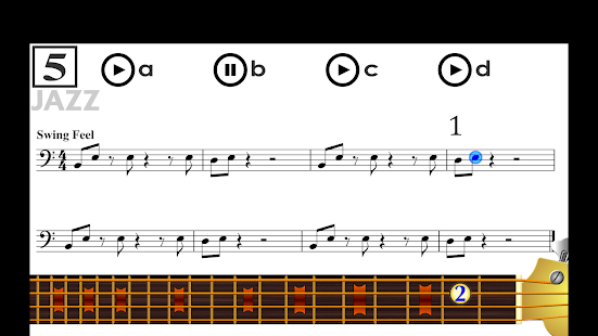 Learn how to play Bass Guitar Screenshot