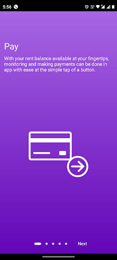 Android application OptusHomes screenshort