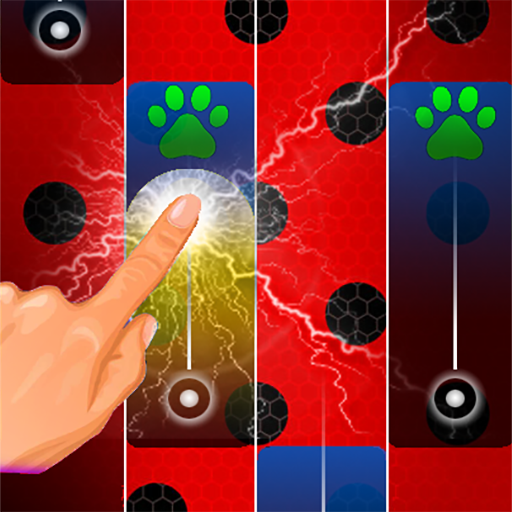 Ladybug Noir Piano Tiles