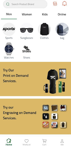 TFC - The Full Cart Store Screen 2