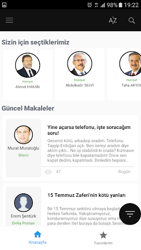 Köşe Yazarları - Yazar.io