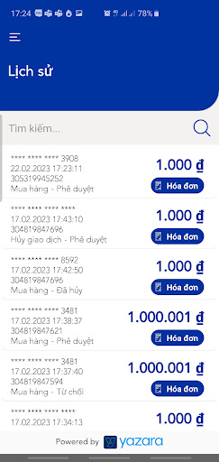 MBBank SoftPOS Screen 3