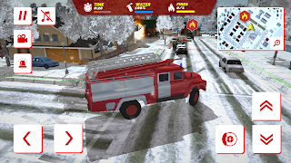 USSR Winter Rescue Fire Trucks - Screenshot 3