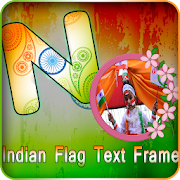 India Flag Letter photo frames: Independence day