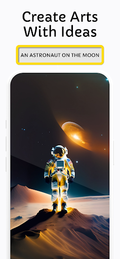 Android application AI Photo Generator by StabAi screenshort