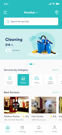 Android application VPristine screenshort