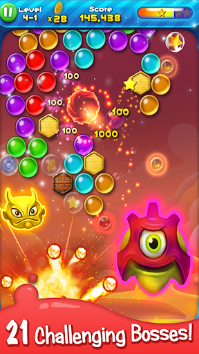 Bubble Bust! - Popping Planets Screen 2