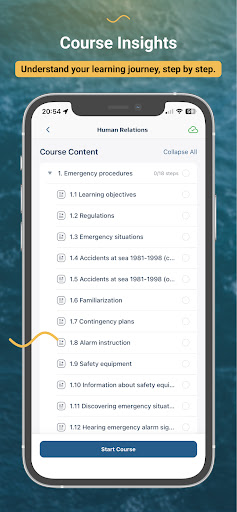 AVANT Seafarer Training Center Screen 3