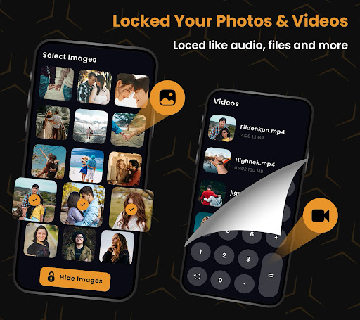 Android application Calculator Lock Photo Vault screenshort