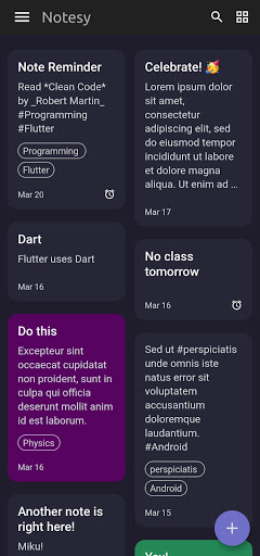 Notesy - Easy notes app Screen 2
