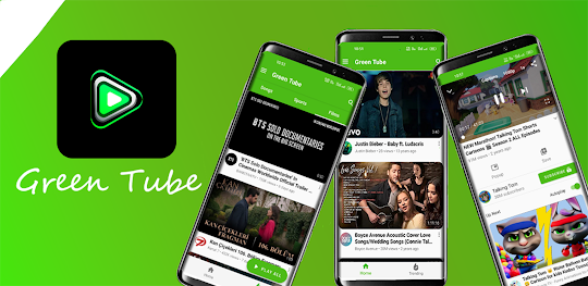 Green tube No Video Ads Player