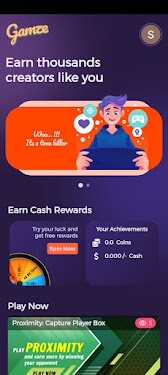 #2. Gamze - Real Cash Reward Game (Android) By: Arasu