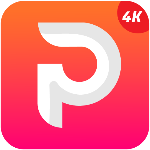 Picstune - 4K, HD Wallpapers & logo