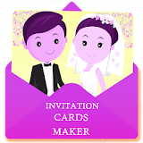 Invitation Cards Maker: Digital invites & eCards icon