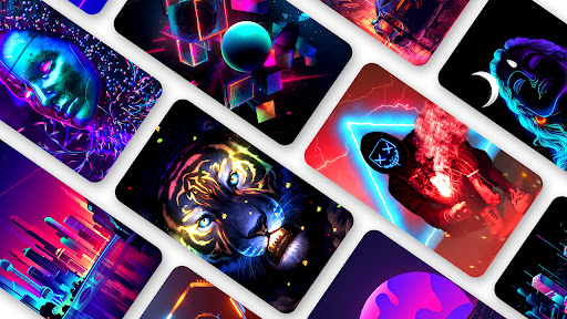Android application Neon Wallpaper 2024 screenshort