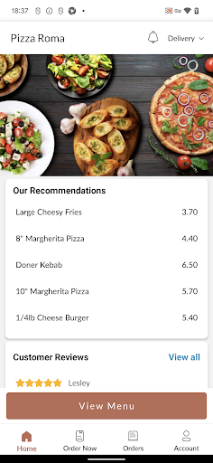 Pizza Roma Screen 2